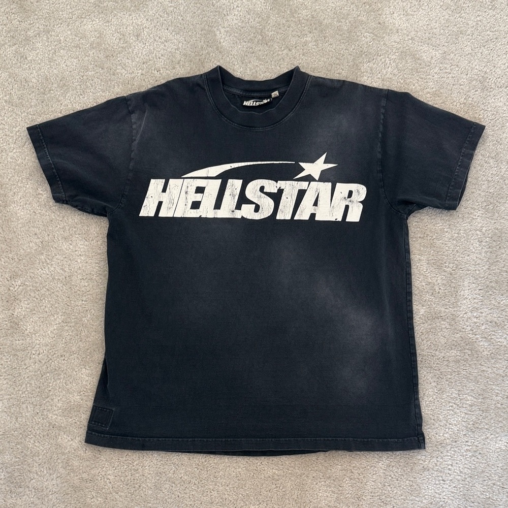 Hellstar Black Short Sleeve Graphic Tee